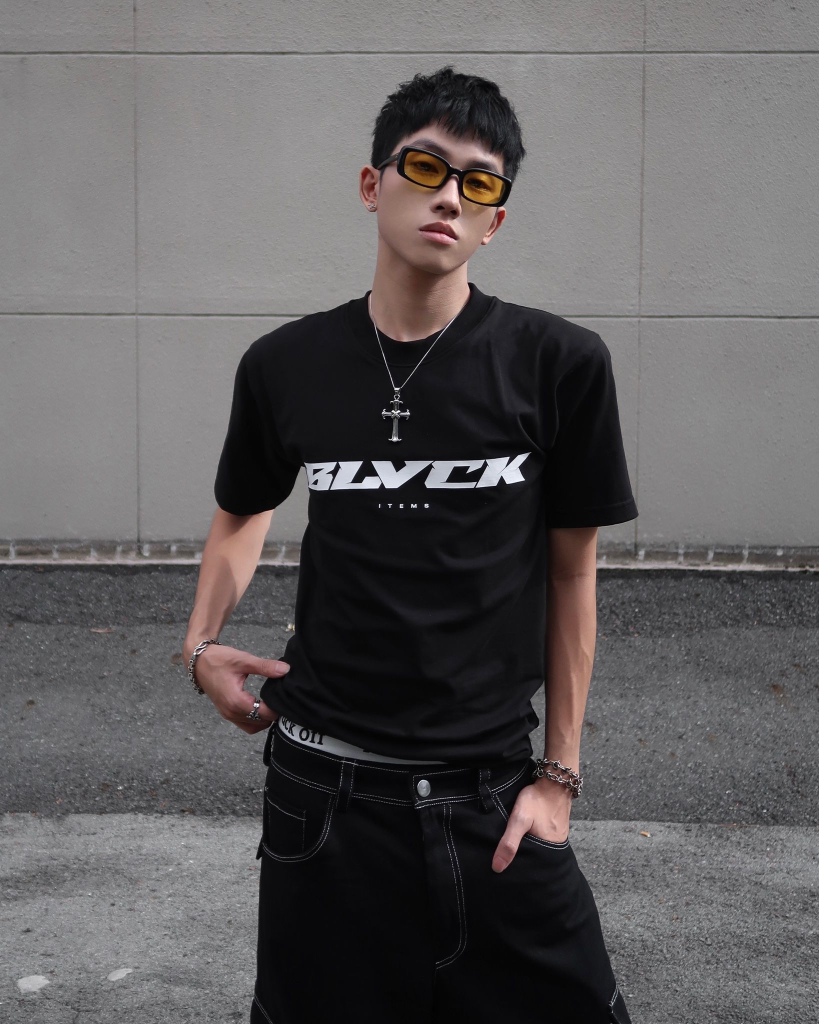  BLVCK ITEMS - regular t-shirt 