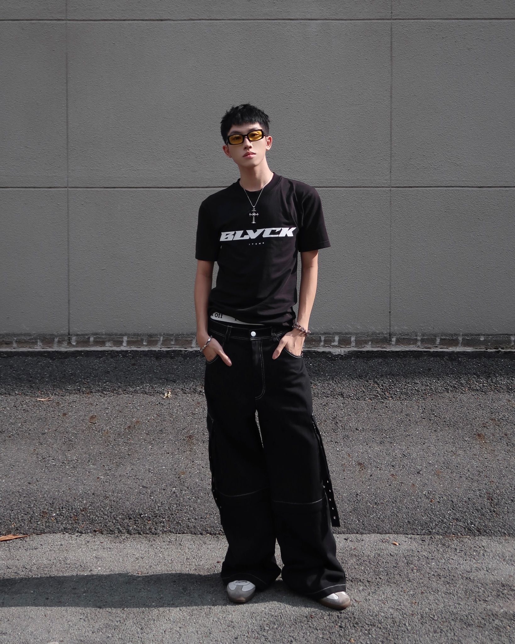  BLVCK ITEMS - regular t-shirt 