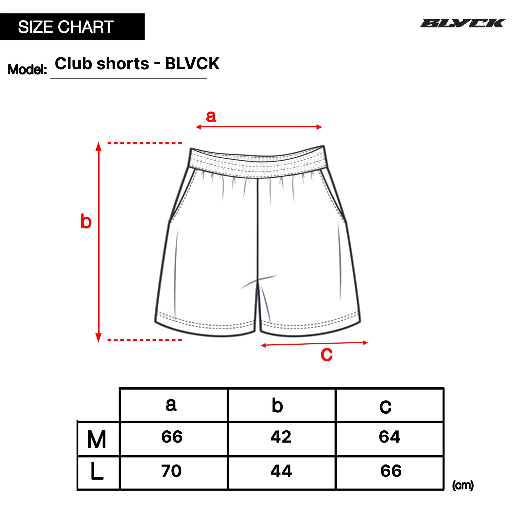  Club shorts - BLVCK 