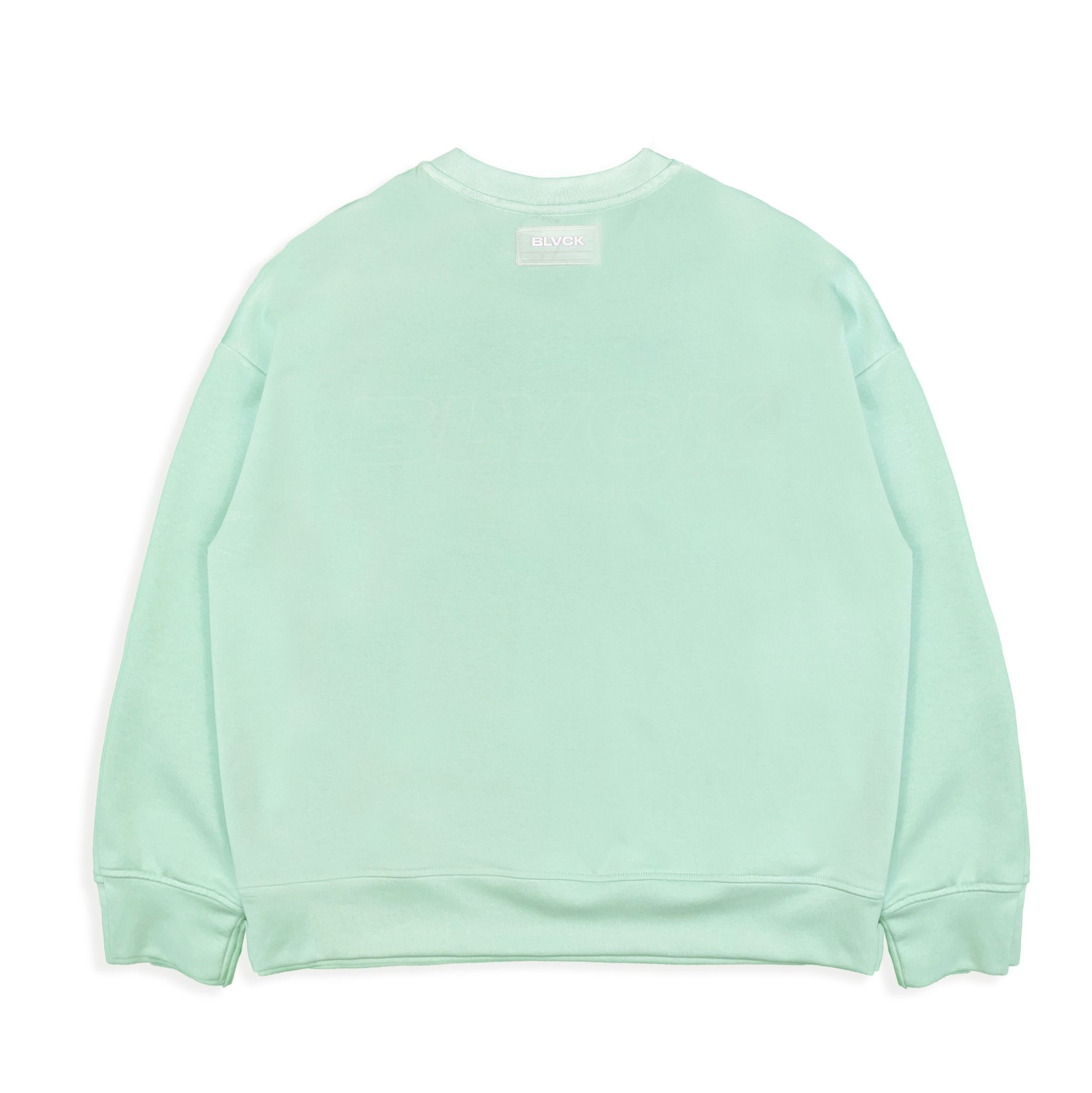  Sweater basic logo BLVCK - Green Bean 