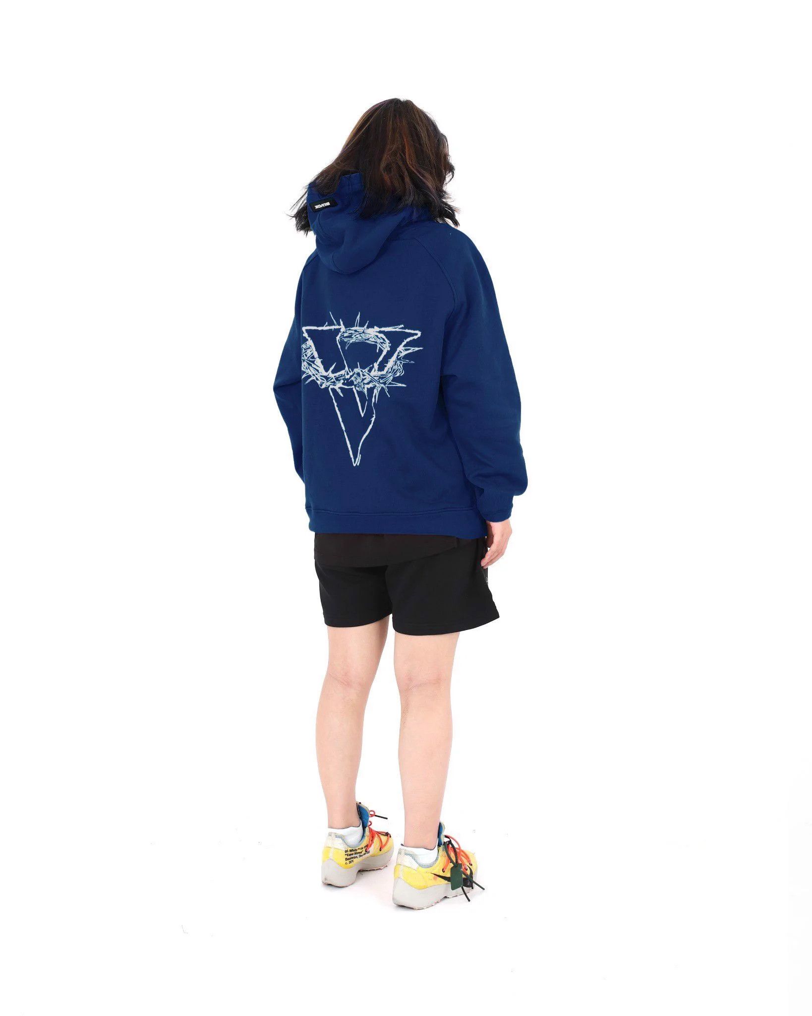  V SKETCH HOODIE - Blue (Nỉ bông) 