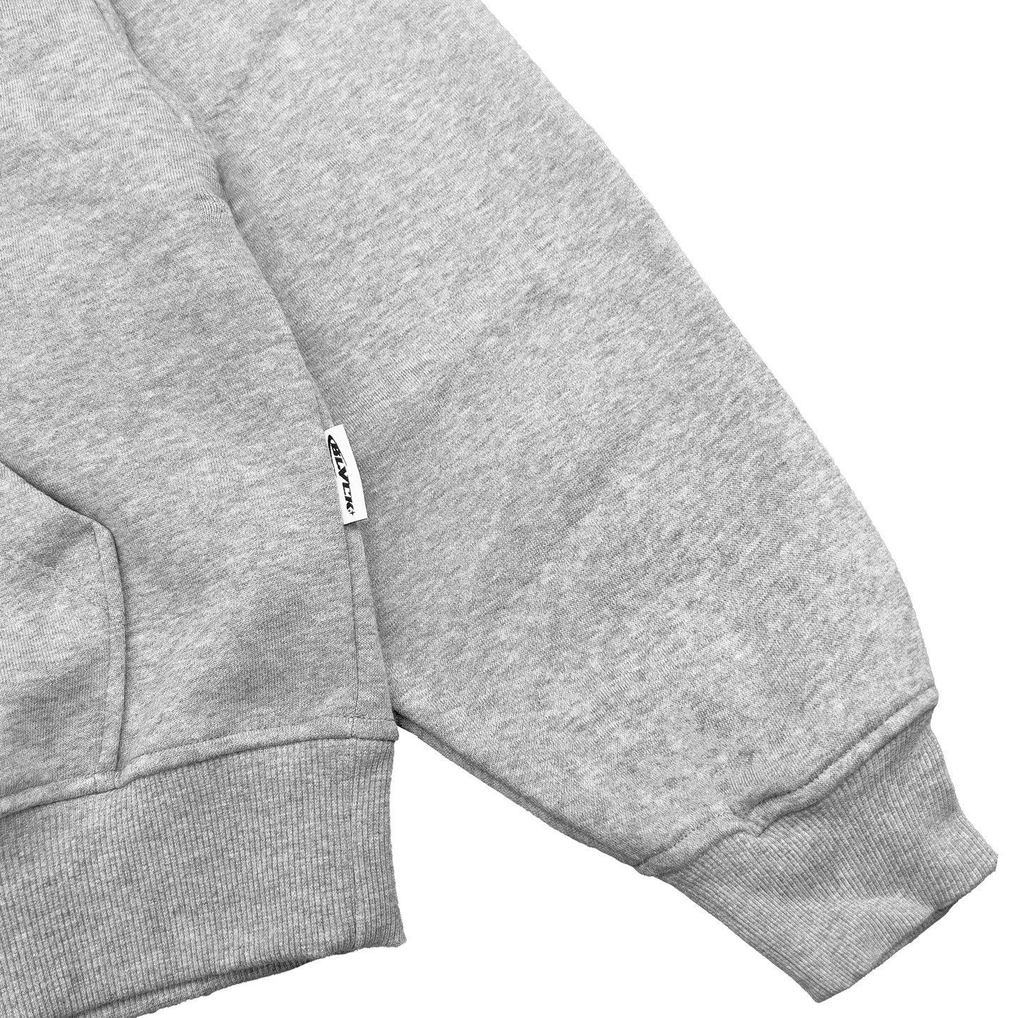  Hoodie basic BLVCK Logo - Grey 