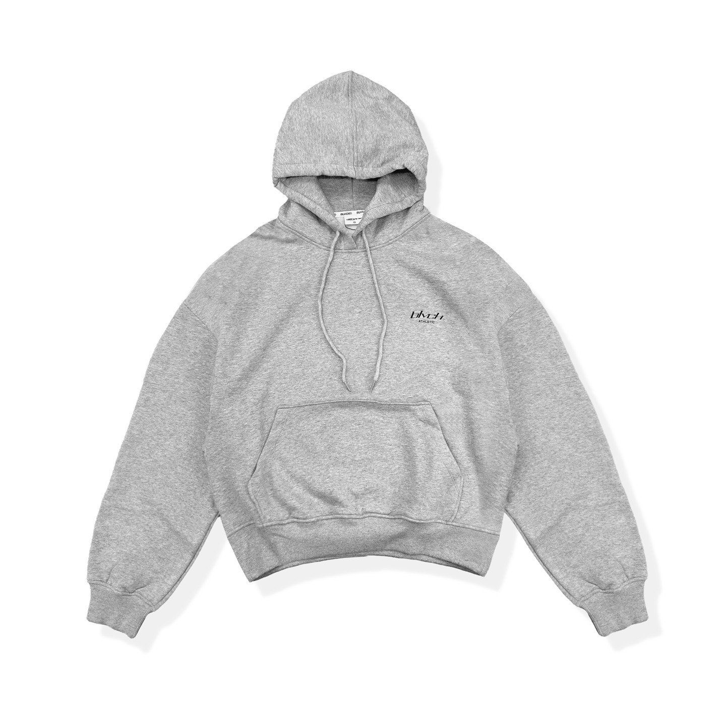  Hoodie basic BLVCK Logo - Grey 