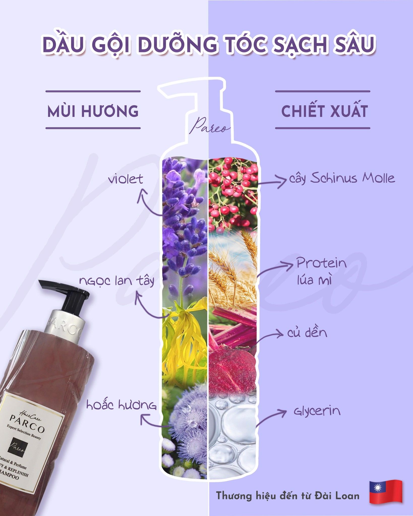 DẦU GỘI LÀM SẠCH SÂU (Purify & Replenish Shampoo)