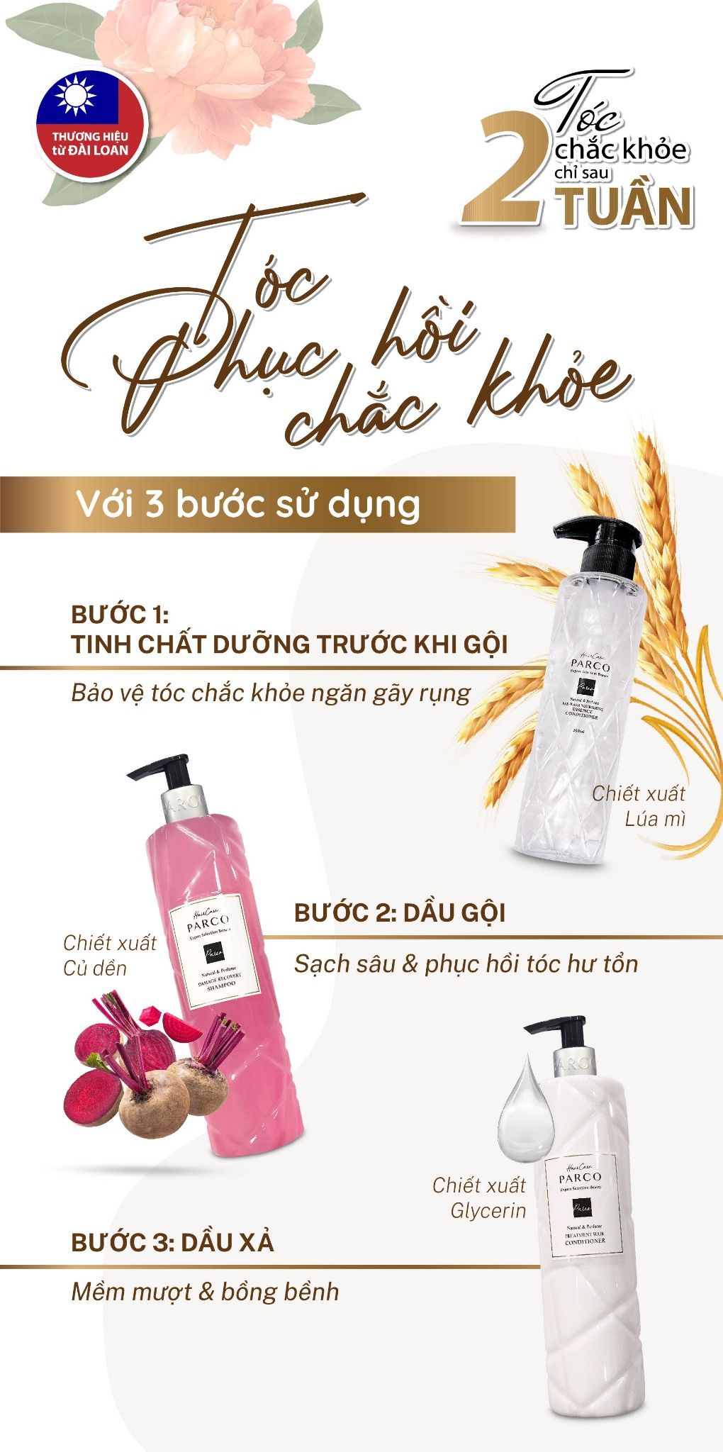 DẦU GỘI PHỤC HỒI HƯ TỔN (Damage Recovery Shampoo)