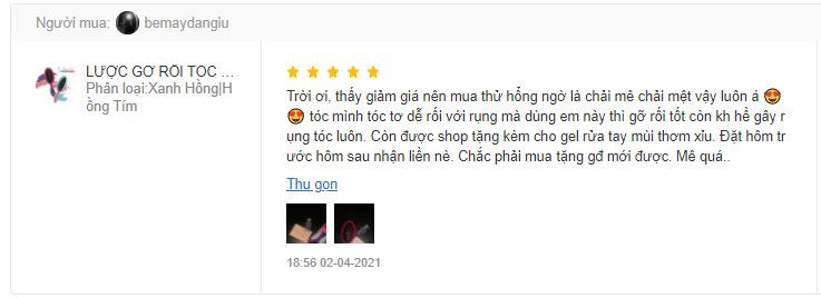Parco Magic Comb – Lược gỡ rối tóc Parco