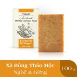  Xà bông thảo mộc - Gừng nghệ 