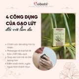  Xà bông gạo lứt sữa dừa từ thiên nhiên 