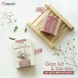  Xà bông gạo lứt sữa dừa từ thiên nhiên 