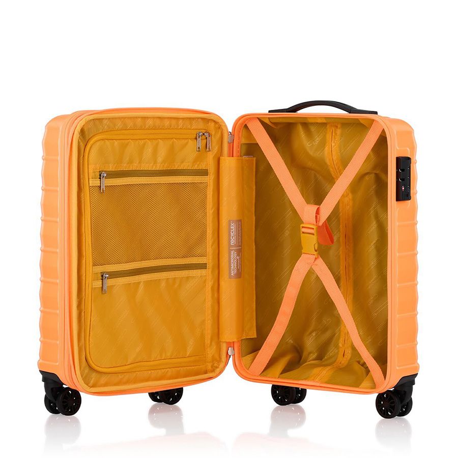 Combo 2 vali Brink size cabin 55/20 + trung 70/25