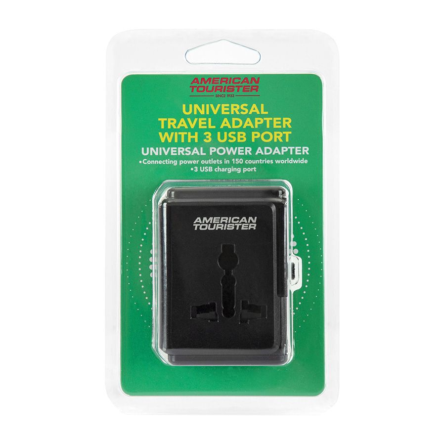 Bộ chuyển đổi Uni Travel Adapter 3 USB