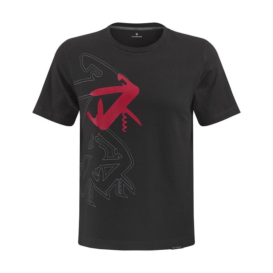  Áo thun Victorinox Brand Collection Tinker Graphic Tee - Black 