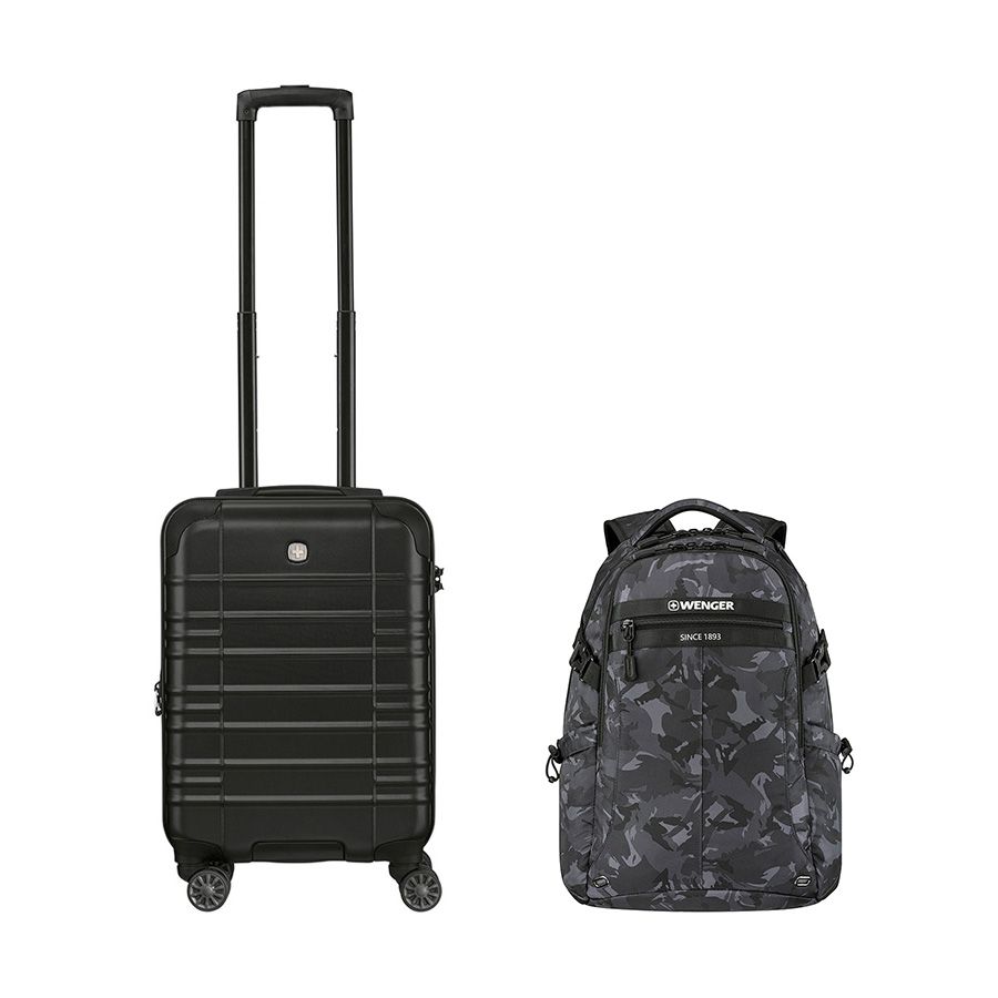 Combo vali kéo Latitude size cabin 52cm + Balo laptop 15.6