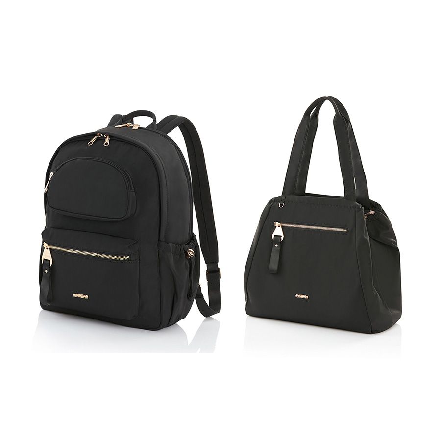 Set A2: Balo laptop 14in Alizee Day + Túi tote Alizee Day size S