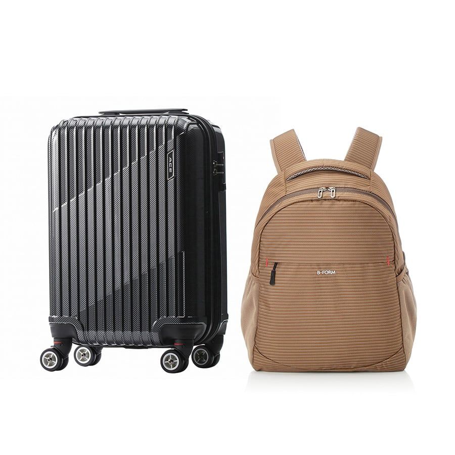 Set G3: Vali kéo Ridge size trung 68cm + Balo Wanderu