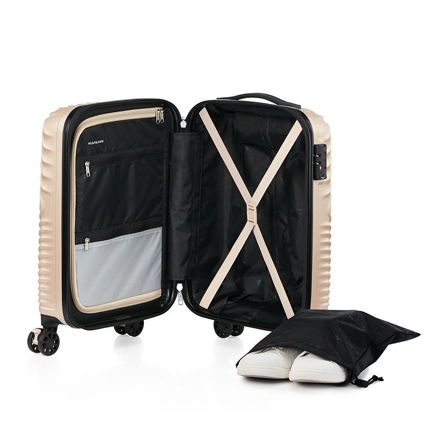 Combo 2 vali Kami 360∞ size cabin