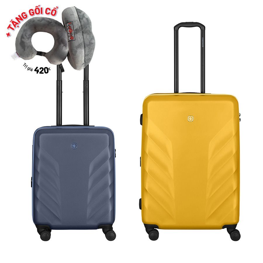 Combo 2 vali kéo Motion size cabin 54cm + trung 69cm