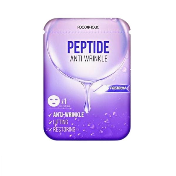 Mặt Nạ Foodaholic Peptide Hỗ Trợ Trẻ Hoá & Mờ Nếp Nhăn 23ml