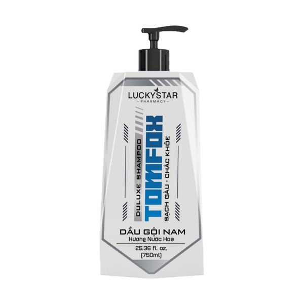 Dầu Gội Nước Hoa Nam Lucky Star Tomfox 750ml