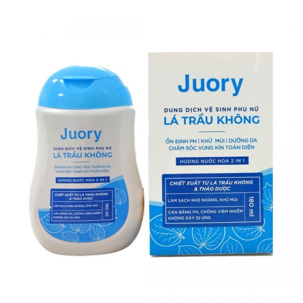 Dung Dịch Vệ Sinh Phụ Nữ Lá Trầu Không Lucky Star Juory 180ml