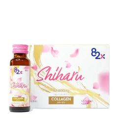  Nước Uống 82X Shiaru Collagen (hộp 10 chai x 50ml) 