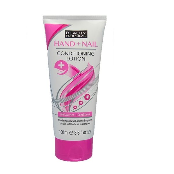 Kem Dưỡng Da Tay & Móng Beauty Formulas Hand + Nail Conditioning Lotion 100ml