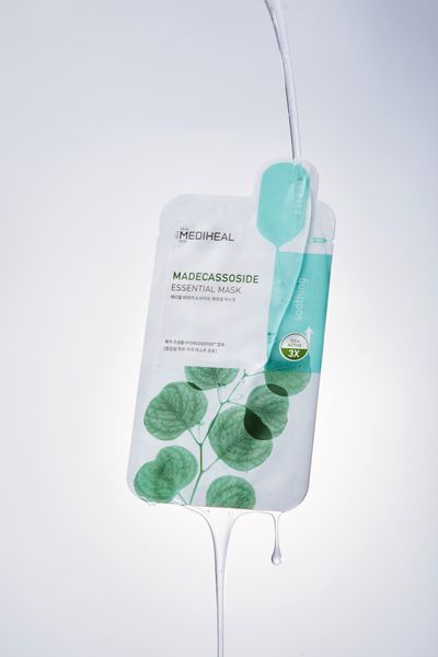 Mặt Nạ Chiết Xuất Rau Má Làm Dịu Cho Da Nhạy Cảm Mediheal Madecassoside Essential Mask 24ml
