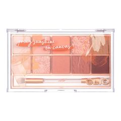  Bảng Màu Mắt Trang Điểm Clio Pro Eye Palette 15 Spring Sunshuine On Canvas 