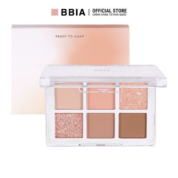 Bảng Phấn Mắt Bbia Ready To Wear Eye Palette 02 Mood Blush