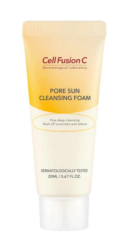 Sửa Rửa Mặt 5 Trong 1 Cell Fushion C Pore Sun Cleansing Foam 20ml- KM