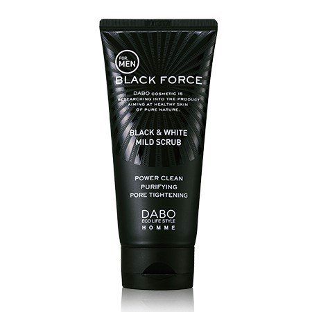 Sữa Rửa Mặt Than Hoạt Tính Ngăn Ngừa Mụn Dành Cho Nam Dabo Black Force 120ml