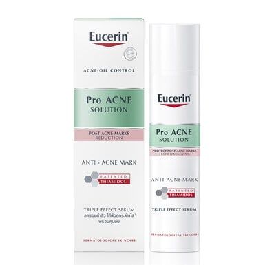 Serum Eucerin Giảm Thâm Mụn Và Dưỡng Sáng Da Pro ACNE Solution Triple Effect Serum 40ml
