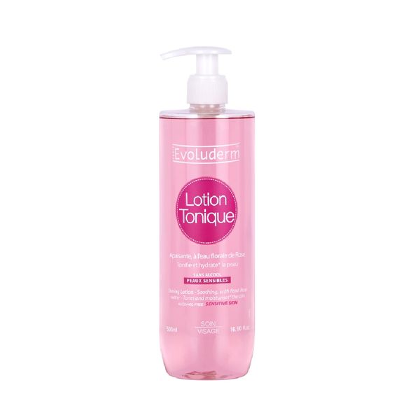 Nước Hoa Hồng Evoluderm Làm Dịu Phục Hồi Và Dưỡng Ẩm Dành Cho Da Nhạy Cảm 500ml