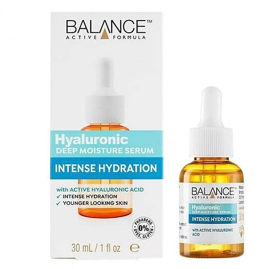 Serum Cấp Nước, Dưỡng Ẩm Balance Active Formula Hyaluronic Deep Moisture Serum 30ml - DATE 3