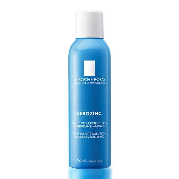 Xịt Khoáng La Roche-Posay Làm Sạch & Dịu Da Dầu Mụn Serozinc Zinc Sulfate Solution Cleansing, Soothing 150ml