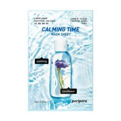  Mặt Nạ Giấy Làm Dịu Mát Da Peripera Calming Time Mask Sheet - 02 Cornflower Soothing Calming - KM 