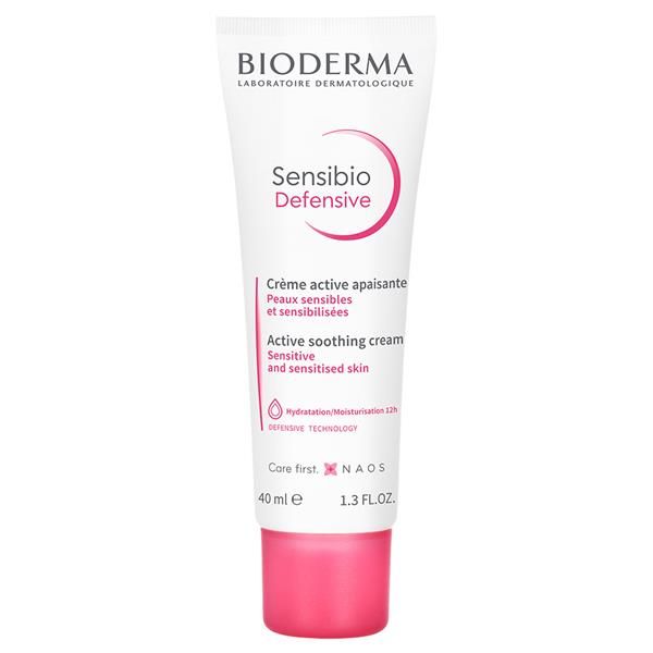 Kem Dưỡng Ẩm Làm Dịu Da, Phục Hồi Da Cho Da Nhạy Cảm Bioderma Sensibio Defensive Cream 40ml