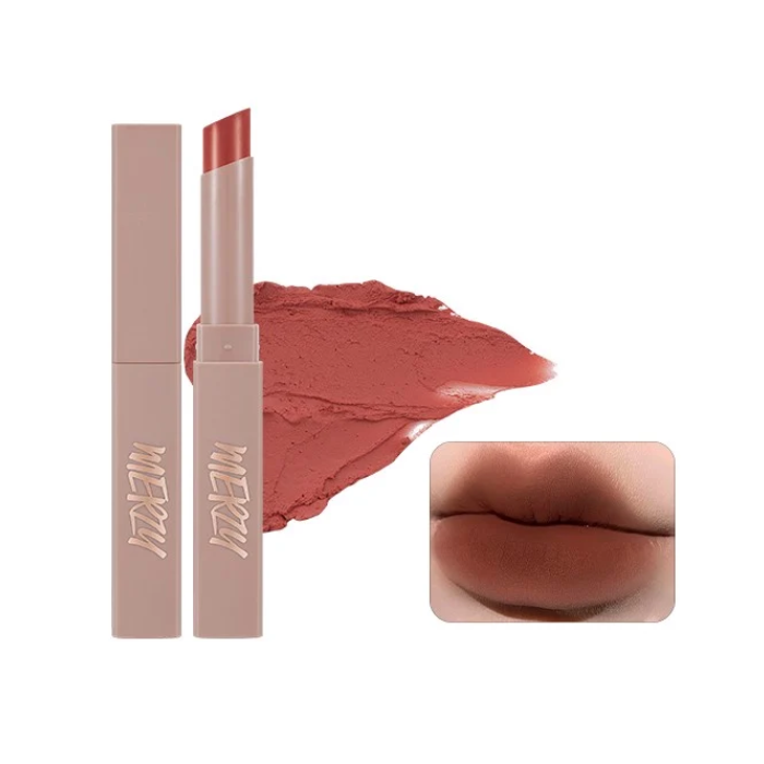 Son Thỏi Lì Merzy Academia Cotton Lipstick #Al2 Beige Taupe