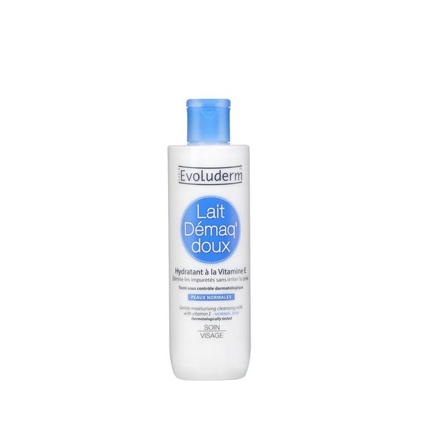 Sữa Tẩy Trang Evoluderm Dành Cho Da Thường Giúp Bổ Sung Vitamin E Và Dưỡng Ẩm Cho Làn Da 250ml