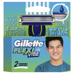  Dao Cạo Râu Gillette Flexi 4Up (Vỉ 2 Lưỡi) 