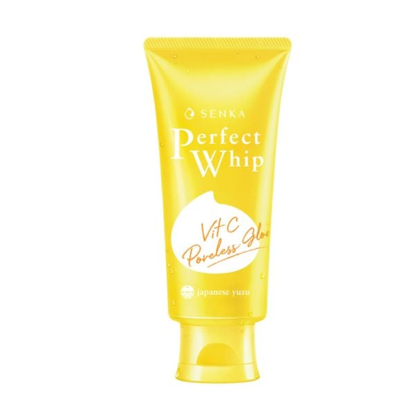 Sữa Rửa Mặt Senka Dưỡng Sáng Mờ Thâm 100g Perfect Whip Vit C