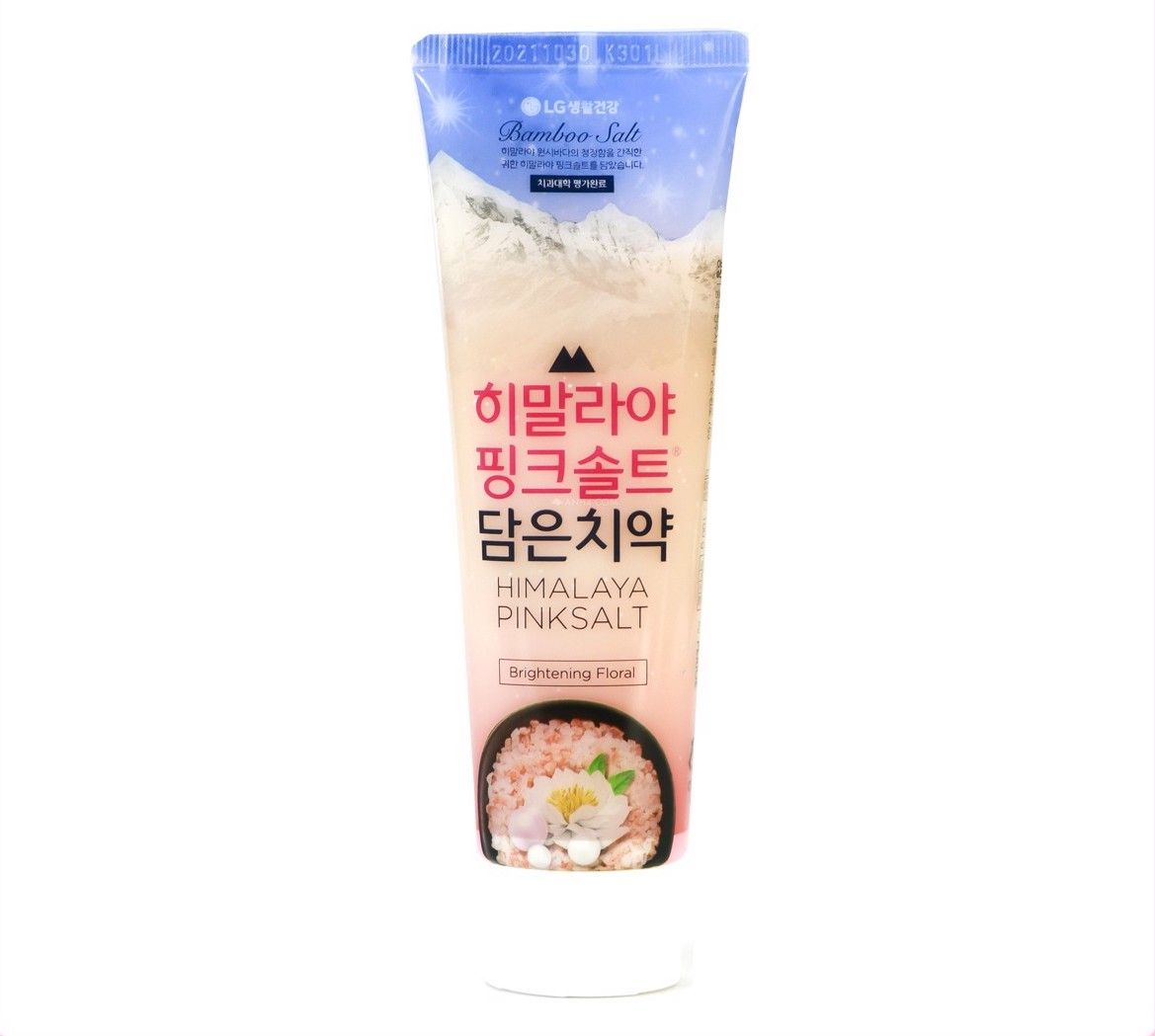  Kem Đánh Răng Muối Hồng Trắng Răng Bamboo Salt Himalaya Pink Salt 100g 