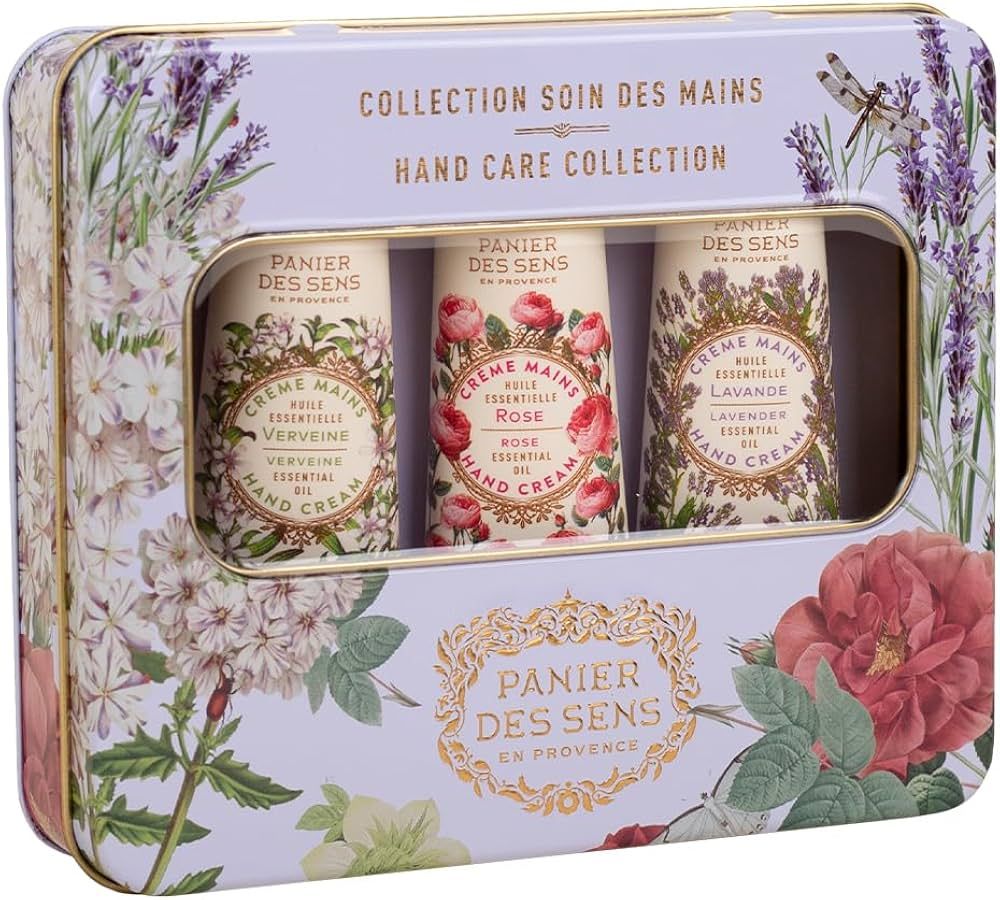 Hộp Kem Dưỡng Da Tay Panier Des Sens Lavender, Verbena, Rose