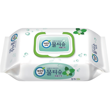 Khăn Ướt Đa Năng Kleannara Tinh Chất Táo (Có Nắp) 80 Tờ
