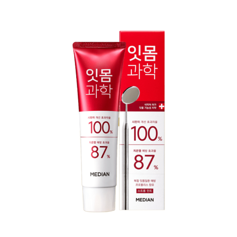 Kem Đánh Răng Median Gum Science Toothpaste Strongmint 120G.