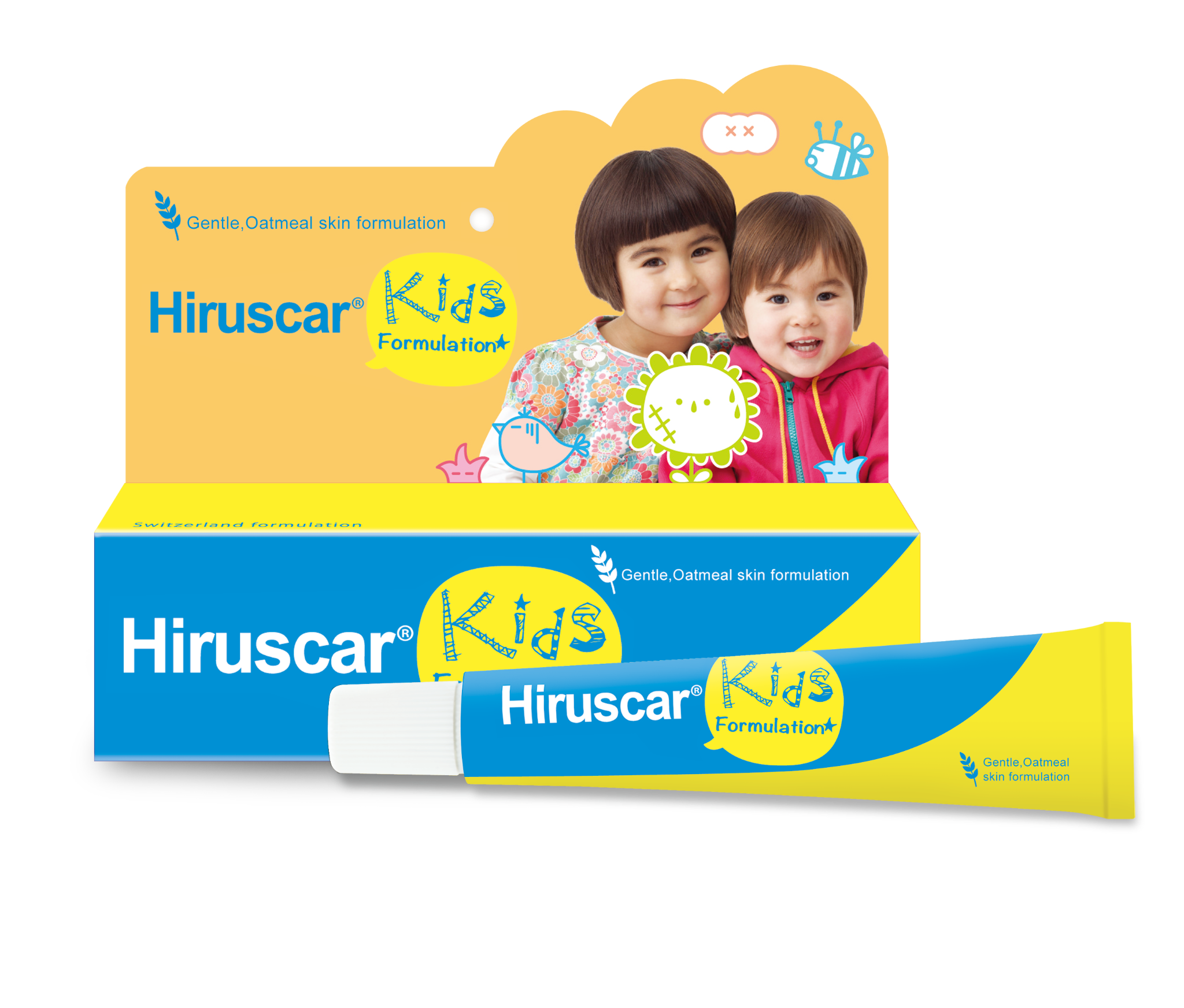 Gel Dưỡng Hiruscar Cải Thiện Sẹo, Thâm, Ngứa Cho Trẻ Em Hiruscar Kids 10 gram