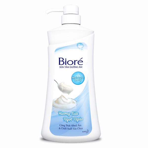 Sữa Tắm Dưỡng Ẩm Bioré Hương Sữa 530G