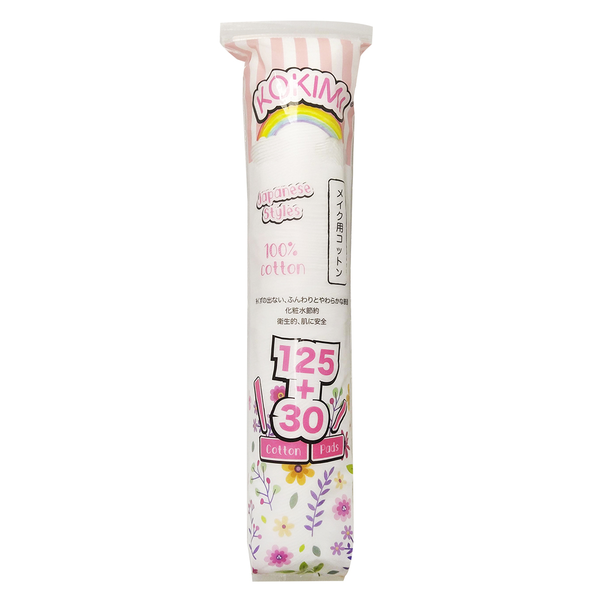 Bông Tẩy Trang Tròn Túi Mihoo Kokimi Cotton Pads 155 Miếng
