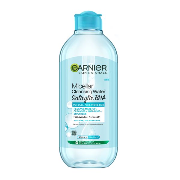 Nước Tẩy Trang Dành Cho Da Dầu Mụn Garnier Micellar Cleansing Water For Oily & Acne-Prone Skin 400ml - NEW