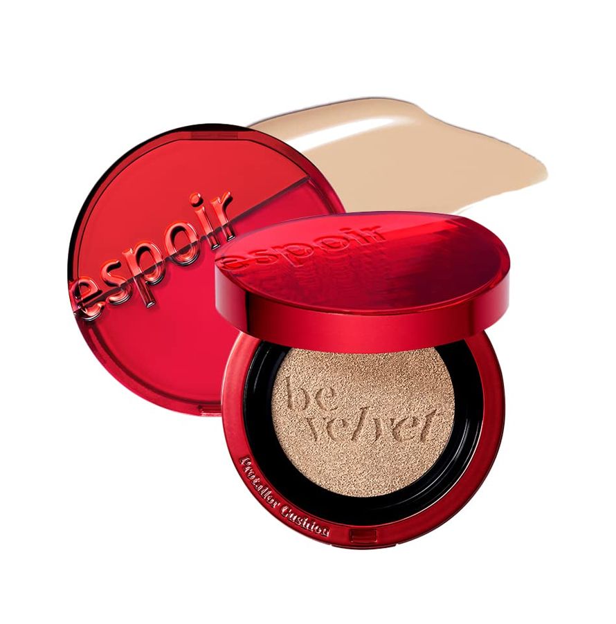 Phấn Nước Espoir Pro Tailor Be Velvet Cover Cushion Màu 21 Ivory Kèm Lõi 13Gx2